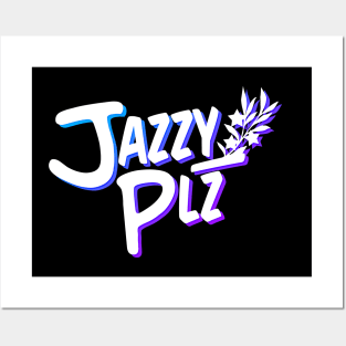 Jazzy Plz Logo Posters and Art